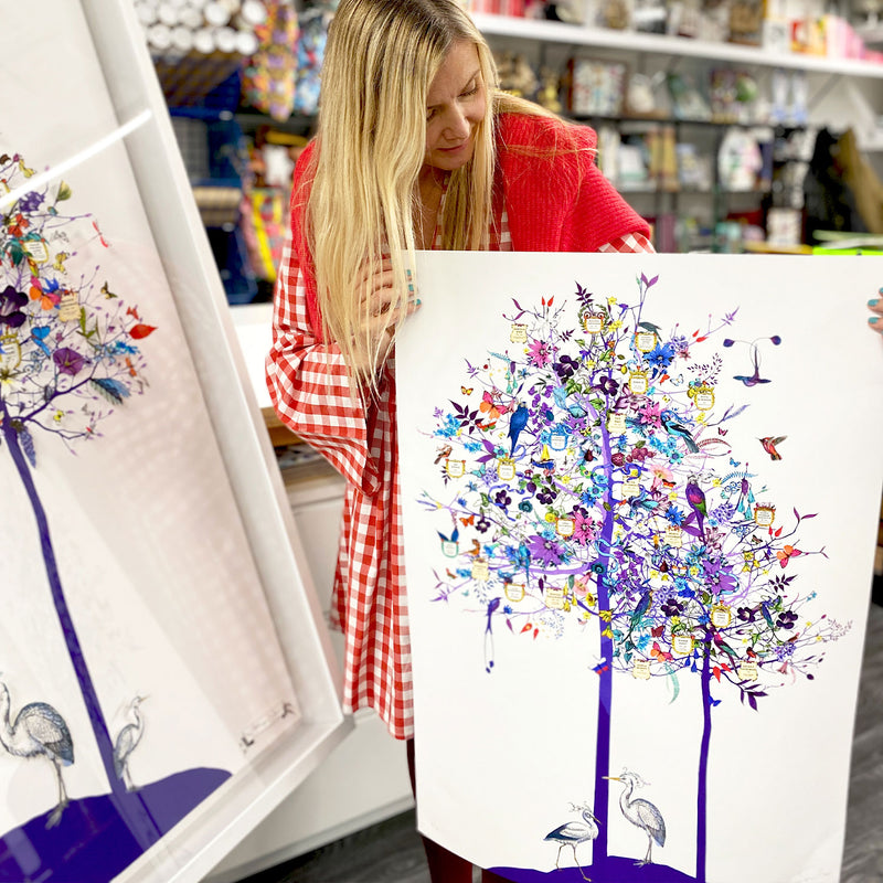 The Tree of Exploration - Art Print - Kristjana S Williams Studio