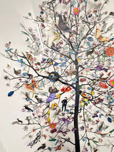 Victorian London Tree - Original Artwork