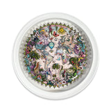Ceylon Elephants Palm Dusk Original Artwork - Kristjana S Williams Studio