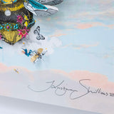 Cool Sky Queen Bee - Original Artwork Series 2023 - Kristjana S Williams Studio