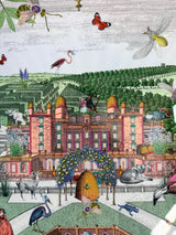 English Garden I - Warm - Framed Artwork - Kristjana S Williams Studio