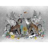 Love Cats & Bird - Art Print collection - Kristjana S Williams Studio