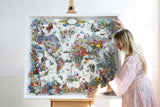An Ode to Art: Discoveries of the World - Original Artwork - Kristjana S Williams Studio