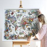 An Ode to Art: Discoveries of the World - Original Artwork - Kristjana S Williams Studio