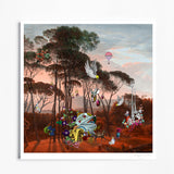 The Enchanted Dusk – After Voogd (II) - Art Print