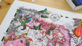 Bleika Herbalist Healing Map - Art Print