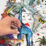 Navigators of the World - Giraffe - 3D Hybrid Artwork