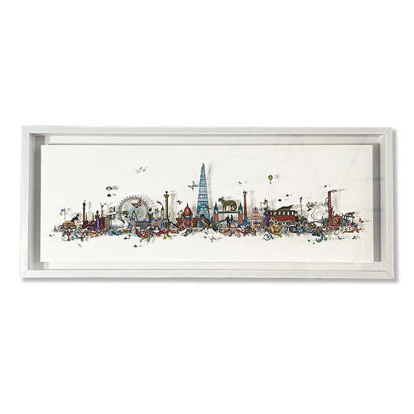 The London Skyline – Kettir og Kóngar - 3D Artwork