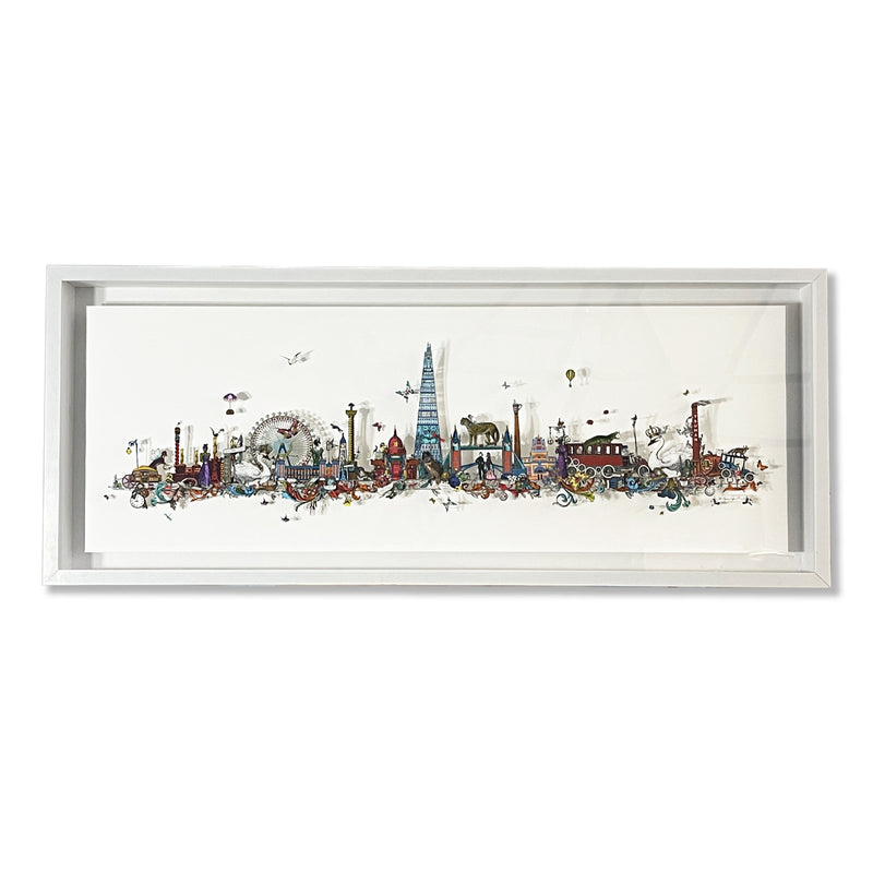 The London Skyline – Kettir og Kóngar - 3D Artwork