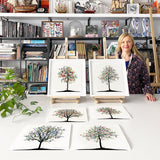 Four Season Tree - Vetur - Art Print - Kristjana S Williams Studio