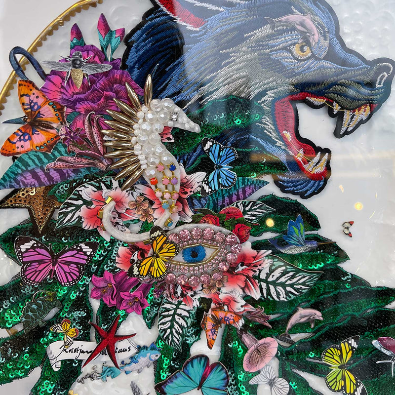 Wolves Plötur I - Original Artwork 2023 - Kristjana S Williams Studio