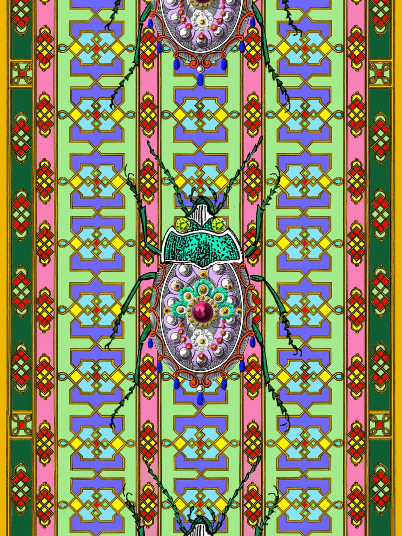 Geo Bejeweled Bjollur Wallpaper - Kristjana S Williams Studio