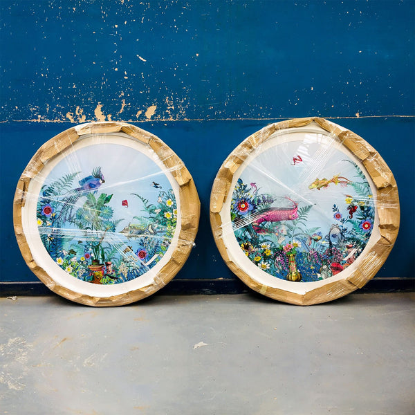 Circular Sea-born - Art Print Collection - Kristjana S Williams Studio