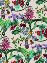 Kirsuberja Vines Wallpaper - Ecru - Kristjana S Williams Studio