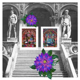 Al Chiuso Staircase - Dyra Dwelling - Art Print - Kristjana S Williams Studio