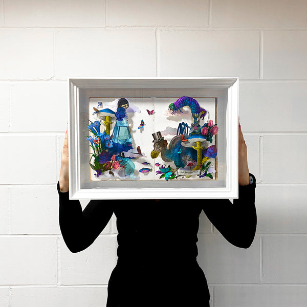 Clouds in Wonderland - Original Artwork 2023 - Kristjana S Williams Studio