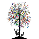 Althjodlegt Tre - International tree - Art Print - Kristjana S Williams Studio