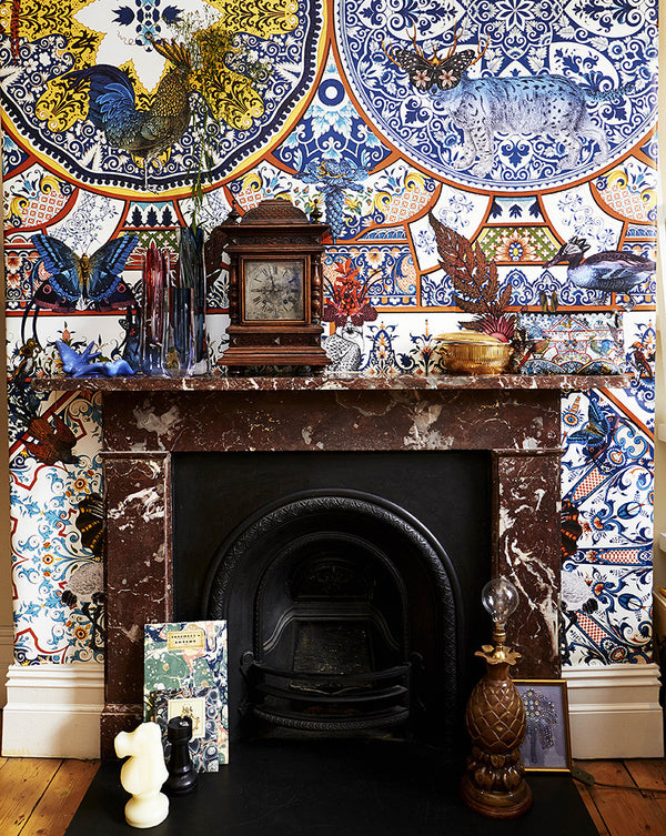 Animal Tile Wallpaper - Kristjana S Williams Studio