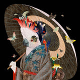 Aoi (strange dependence) - Silk print exploration - Art Print - Kristjana S Williams Studio