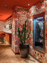 Aztec Snow Wallpaper - Kristjana S Williams Studio