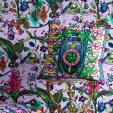 Bejewelled Bjollur Cushion - Forest Green - Kristjana S Williams Studio