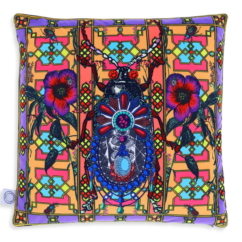 Bejewelled Bjollur Cushion - Lilac - Kristjana S Williams Studio