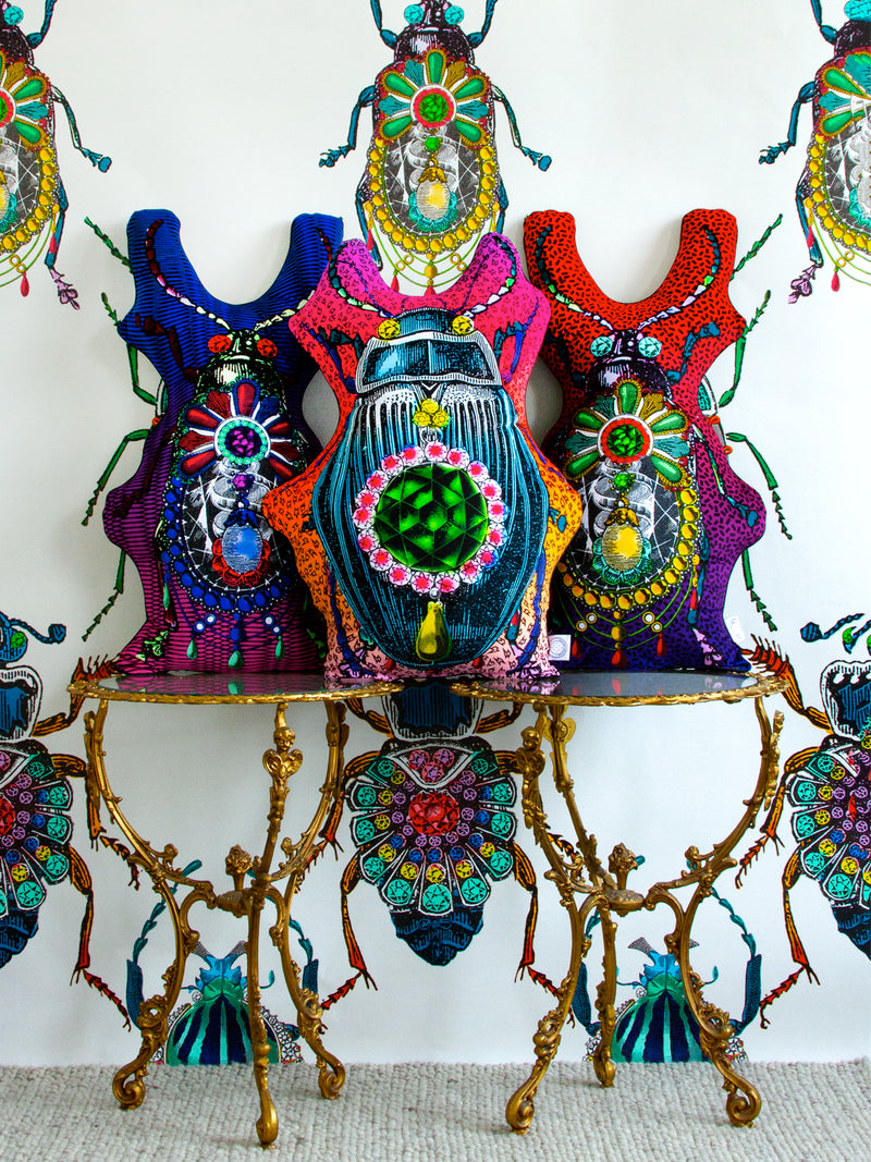 Bejewelled Bjollur Wallpaper - Off White - Kristjana S Williams Studio