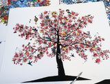 Bleika Sakura Candy Floss Tree - Art Print - Kristjana S Williams Studio