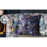 Blue Palms Cushion - Kristjana S Williams Studio