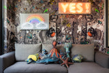 Spotted Sea Star - Shaped Cushion - Kristjana S Williams Studio