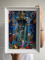 Cobalt Blue Palace - Diorama - Kristjana S Williams Studio