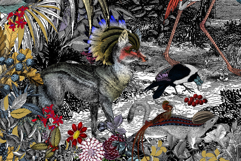 Columbian Jungle - Art Print - Kristjana S Williams Studio