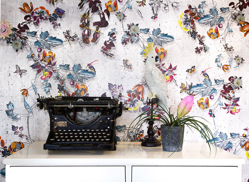 Connaught Concrete Wall Mural - Kristjana S Williams Studio
