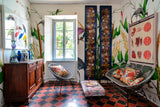 Giant Ostrich Green Botanical Wall Mural - Kristjana S Williams Studio