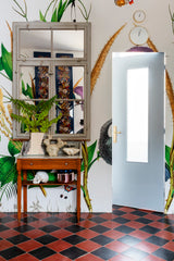 Giant Ostrich Green Botanical Wall Mural - Kristjana S Williams Studio