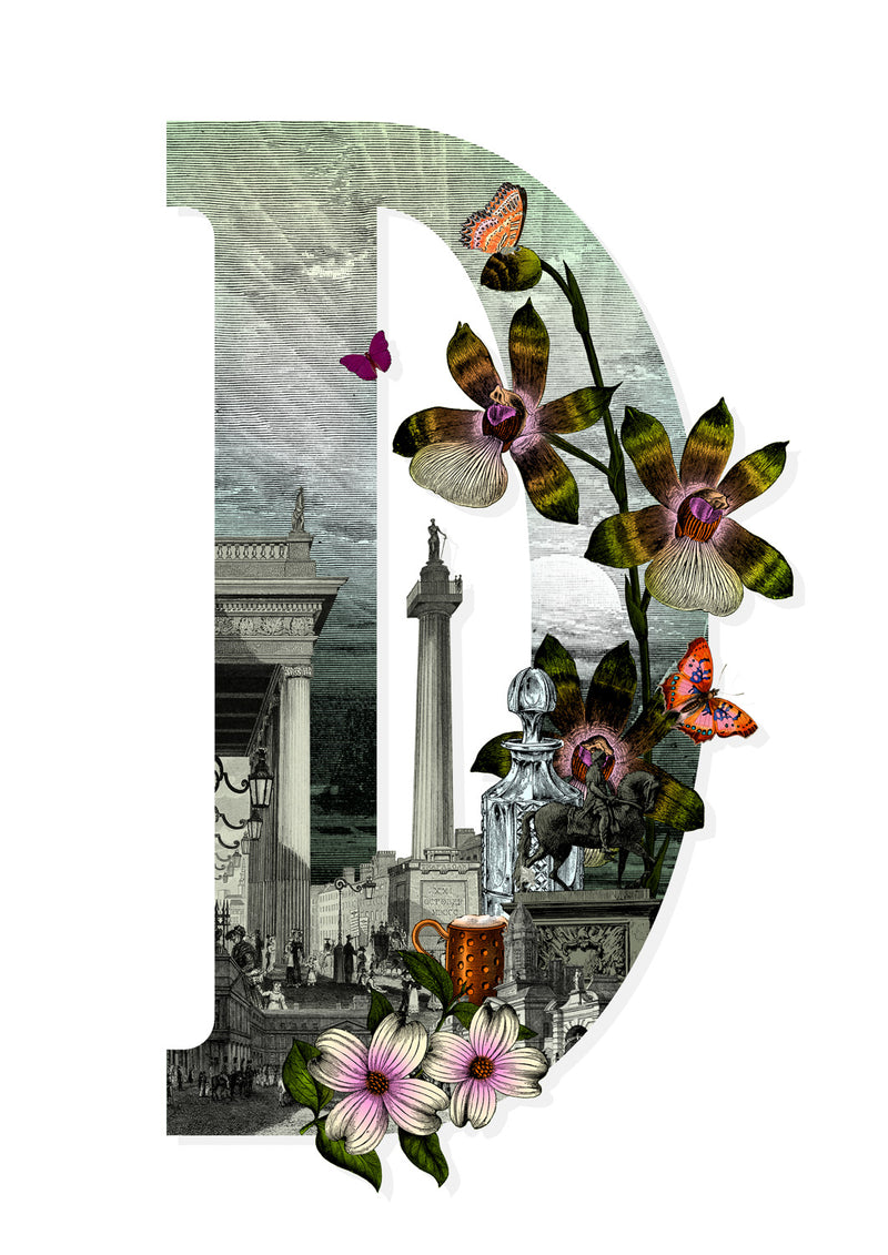 Letter Spectrum Bokstafir - A5 size - Art Print - Kristjana S Williams Studio