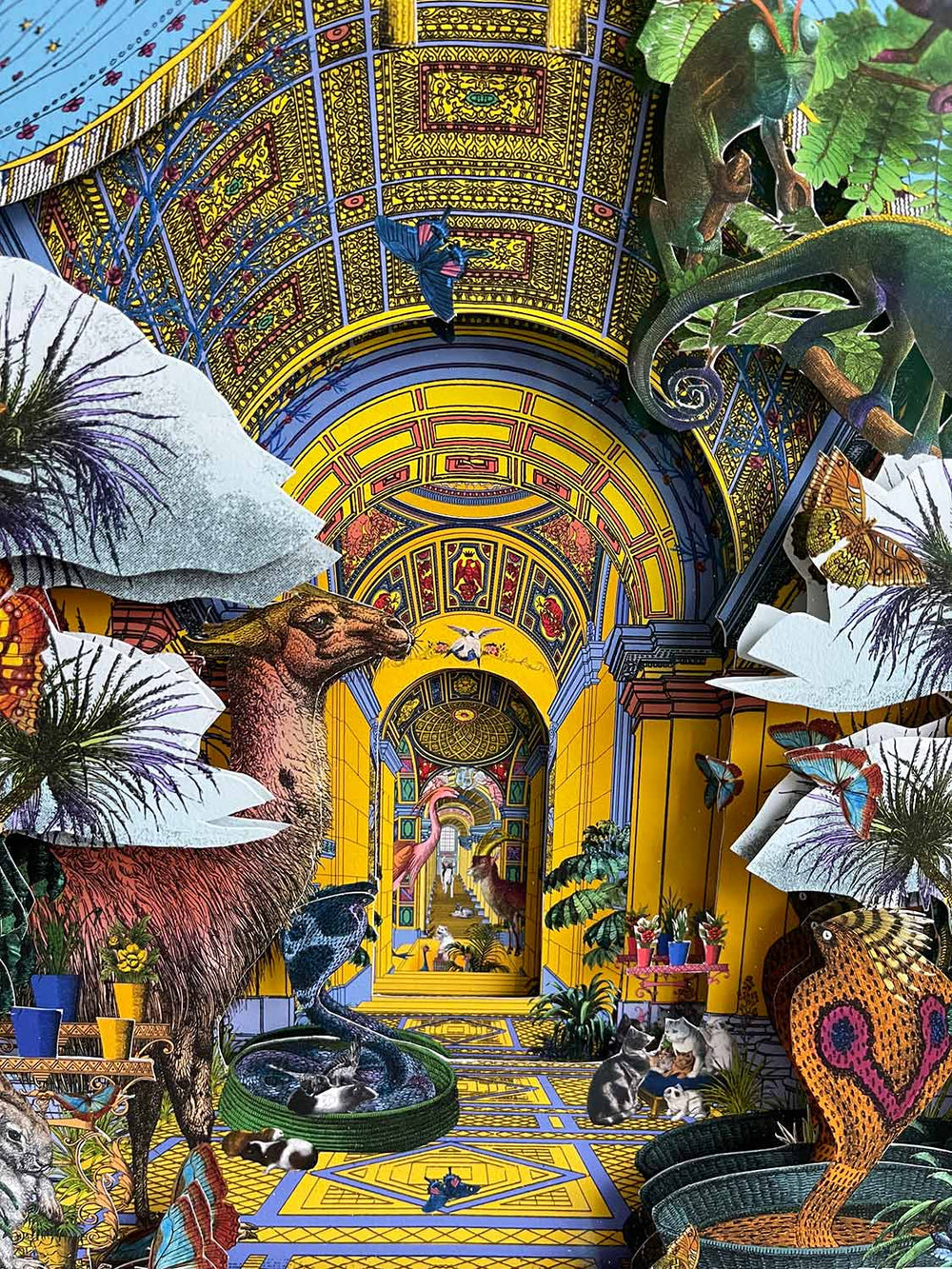 Daybreak Sunup Palace | Diorama | Kristjana S Williams– Kristjana