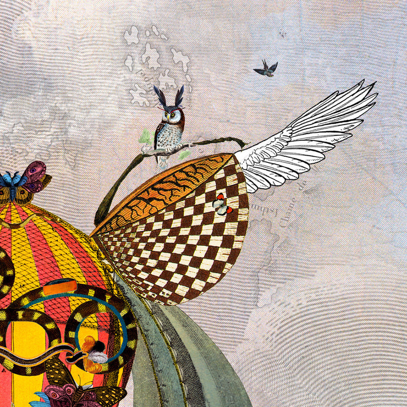 Dyra Loftbelgur - Art Print - Kristjana S Williams Studio