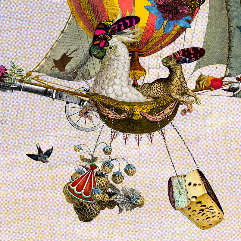 Dyra Loftbelgur - Art Print - Kristjana S Williams Studio
