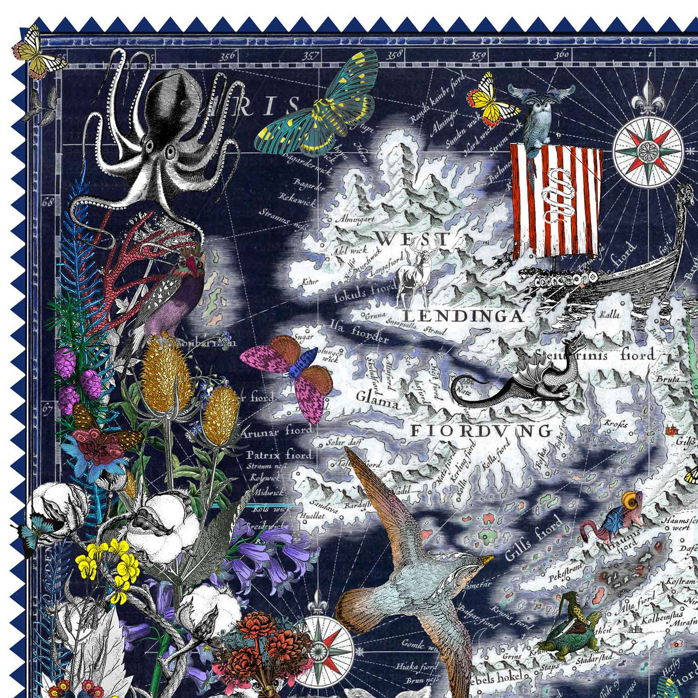 Eldgamla Isafold | Bimmblatt Iceland Map | Kristjana S Williams