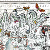 Eldgamla Isafold - Fannhvitt Iceland Map - Art Print - Kristjana S Williams Studio
