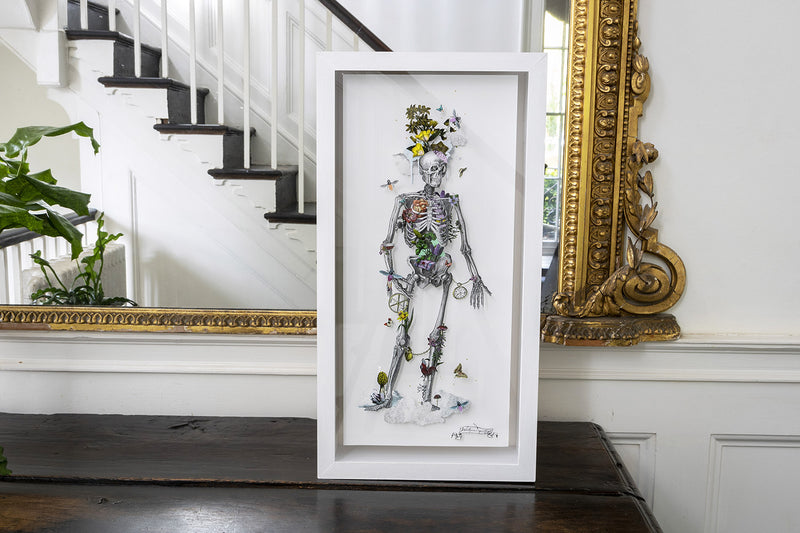 Ferðamannagrind - Still Skeleton - Original Artwork Series 2021 - Kristjana S Williams Studio