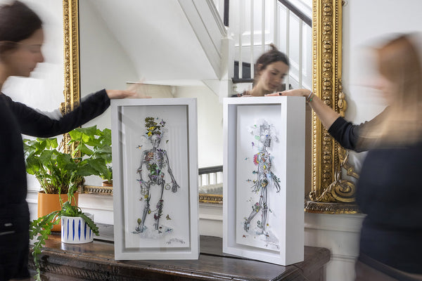 Ferðamannagrind - Still Skeleton - Original Artwork Series 2021 - Kristjana S Williams Studio