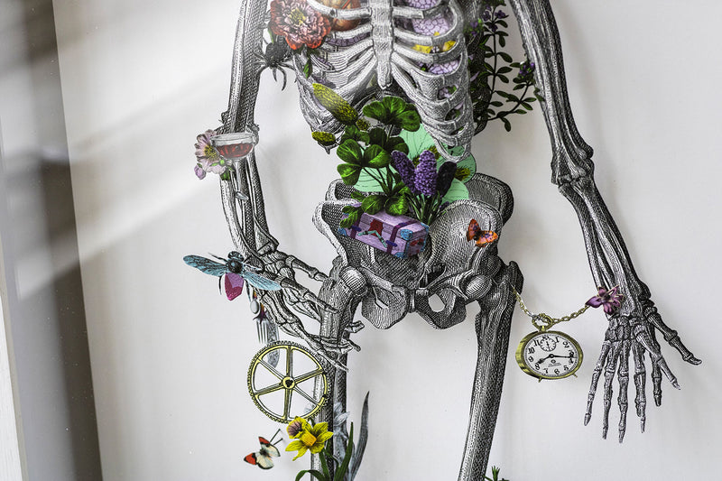 Ferðamannagrind - Still Skeleton - Original Artwork Series 2021 - Kristjana S Williams Studio