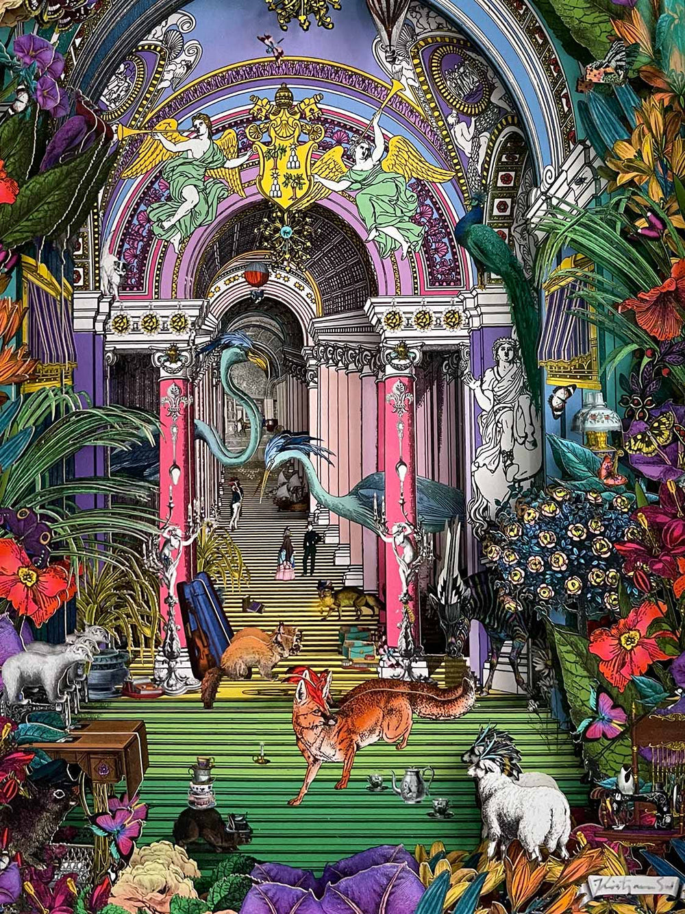 Fox for Tea - Diorama | Kristjana S Williams Studio