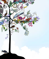 Fram Eg Sendi Flotan Minn - Sea-born Tree - Art Print - Kristjana S Williams Studio