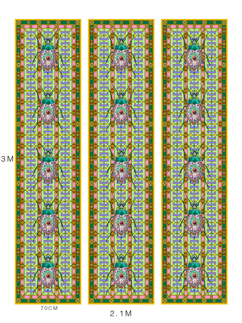 Geo Bejeweled Bjollur Wallpaper - Kristjana S Williams Studio