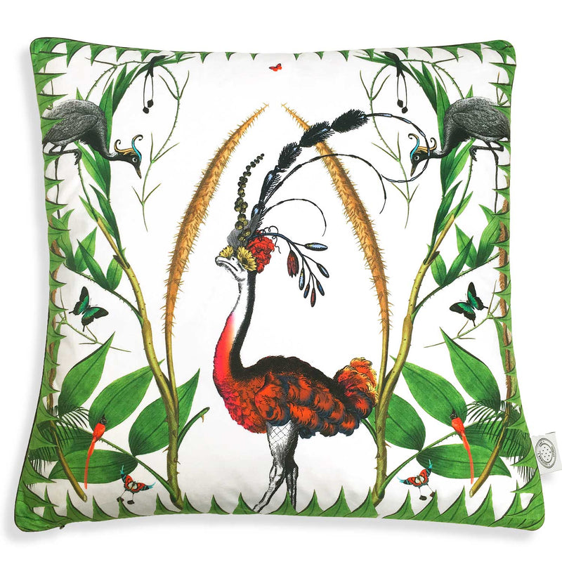 Giant Ostrich Cushion - Kristjana S Williams Studio