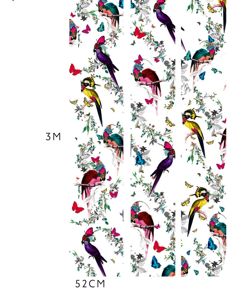 Medium Lear Multicolour Wall Mural - Kristjana S Williams Studio