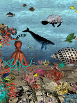 The Great Barrier Reef Wall Mural - Kristjana S Williams Studio